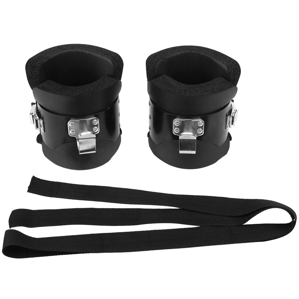 Pair of Hanging Pull up Boots Anti- Inversion Hang up Boots for Home Gym Fitness Neck Back Pain Relief Upside down Shoes