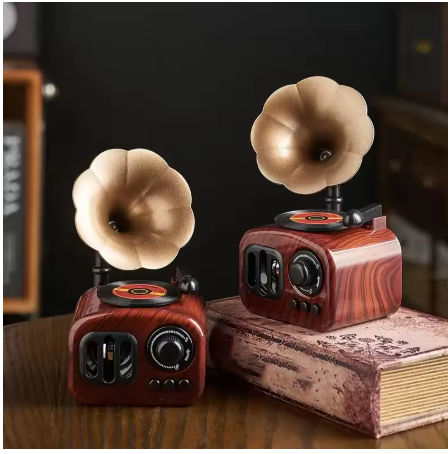 Vintage Gramophone Mini Small Octave Box Living Room Ornaments