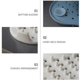 Anti Blocking Spiral Shower Drain Hair Catcher