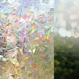 Decorative Rainbow Window Stained Glass Effect Privacy Film