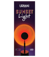 Aura LED Sunset Projector LED Lamp, Orange, 10.23" H