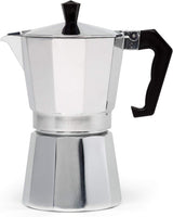 Classic Stovetop Espresso and Coffee Maker, Moka Pot for Italian and Cuban Café Brewing