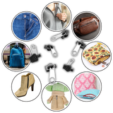 Clip-on slider to replace zippers