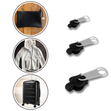 Clip-on slider to replace zippers