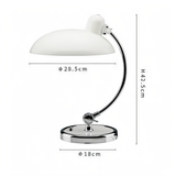 Adjustable Vintage Iron Dome Desk Lamp