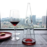 Double Pyramid Waterfall Decanter