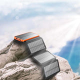 25000mAh high-performance solar power bank - quick charge
