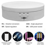 360° Electric Motorized Rotating Display Rack