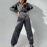 Basic Hooded Jumpsuit