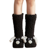 Cute Dog Fuzzy Socks Winter Leg Warmer
