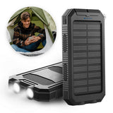 500000 MAH Solar Charger, Waterproof Power Bank, External