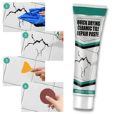 Ceramic Tile Repair Paste Kit for Cracks Chips and Surface Repair