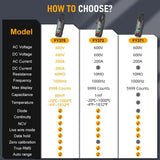 AC DC Clamp Electric Meter