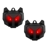 2pcs Solar Powered Ultrasonic Animal Repellent