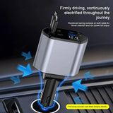 120W Retractable Car Charger
