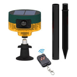 360 Degree Solar Repeller For Pigeon Bird Wild Boar Rabbit Deer