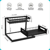 2 Tier Slide Out Under Sink Organizer