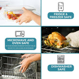 35-piece food storage container set