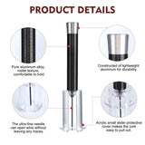Air-Assist Wine Bottle Opening Set