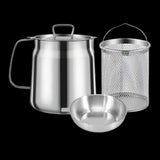 2-in-1 Deep Frying Pot