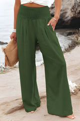 Comfortable linen trousers for women