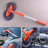 Car Wash Brush with Rotating Head