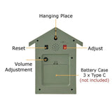 Cuckoo Clock with Decorative Design
