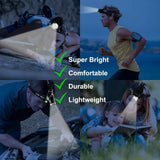 990000LM Rechargeable LED Headlamp