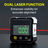 Digital Angle Gauge with Laser
