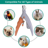 Dog Nail Clipper With Quick Sensors