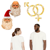 Cosplay Santa Mask