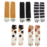 Cat's Paw Winter Socks
