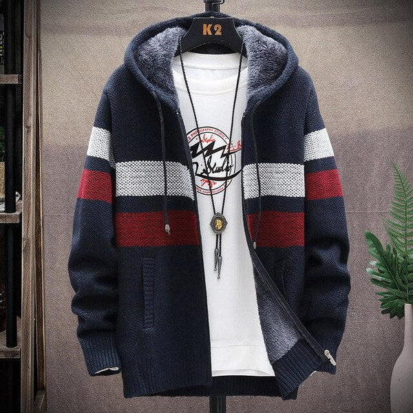 Casual Stripe Cardigan